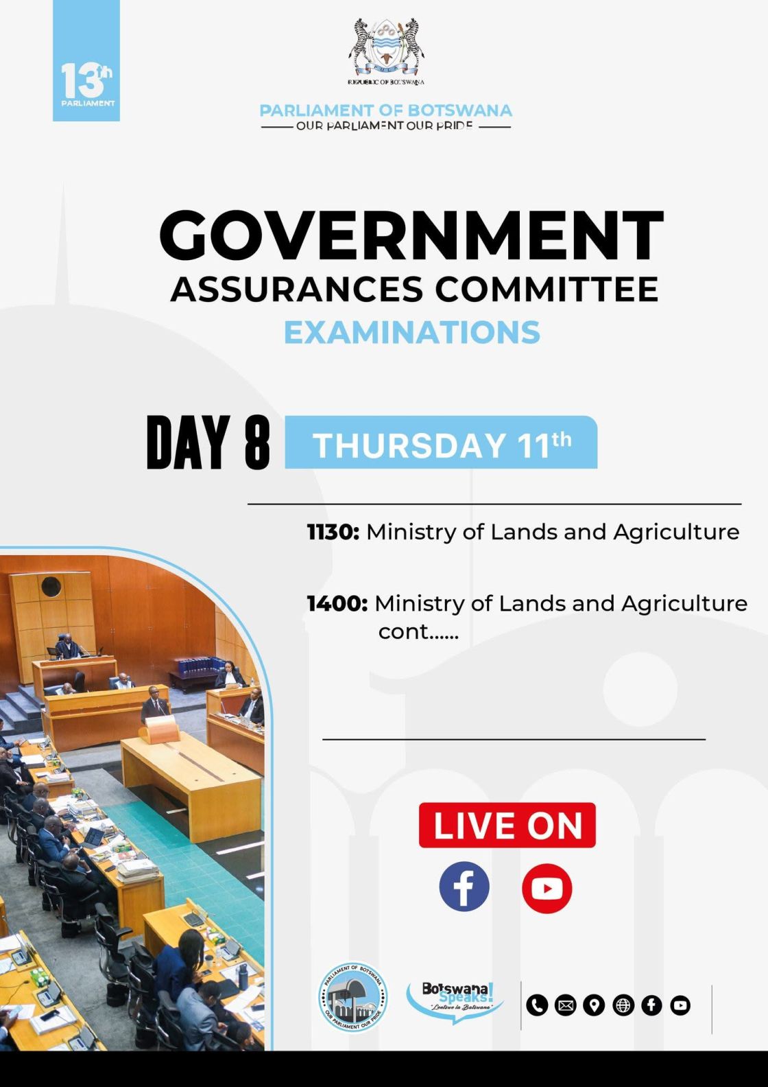 GOVERNMENT ASSURANCES COMMITTEE